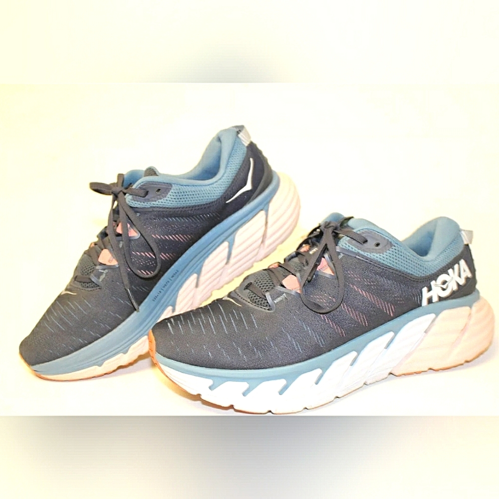 COPY - Hoka One Gaviota 3 Running Sneakers Blue Womens 7.5 D or Men 6 D